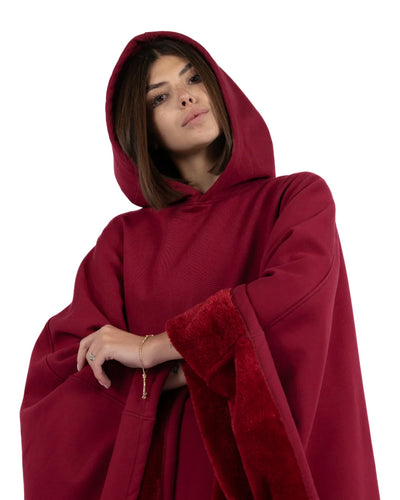 AURA - Coperta con cappuccio