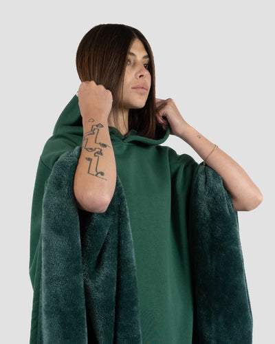 AURA - Coperta con cappuccio