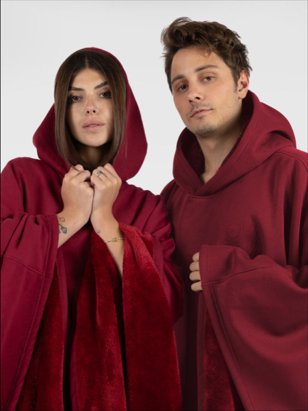 AURA - Coperta con cappuccio