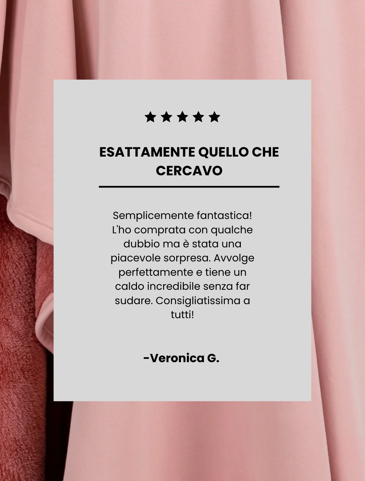 AURA - Coperta con cappuccio