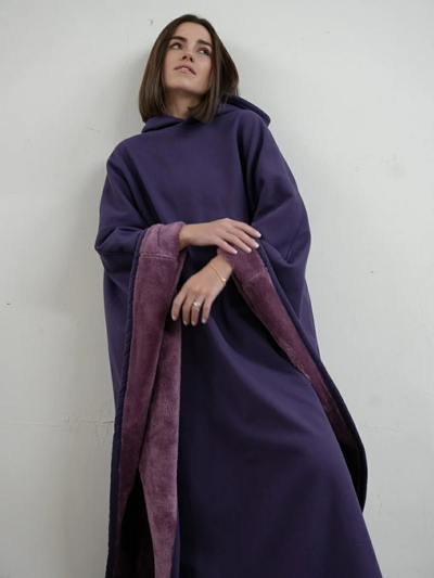 AURA - Coperta con cappuccio